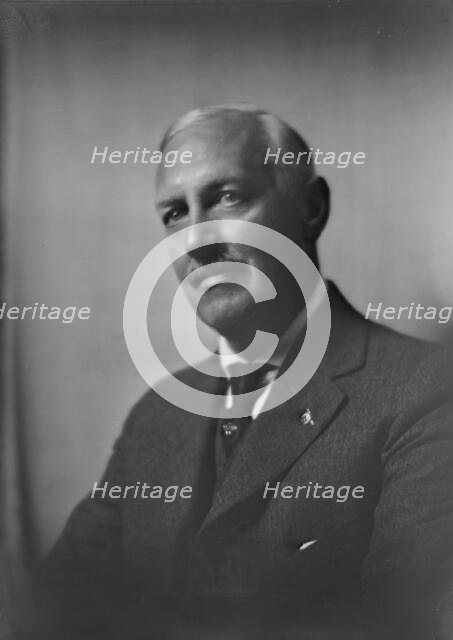 Captain E.C. Paull, portrait photograph, 1919 Oct. 4. Creator: Arnold Genthe.