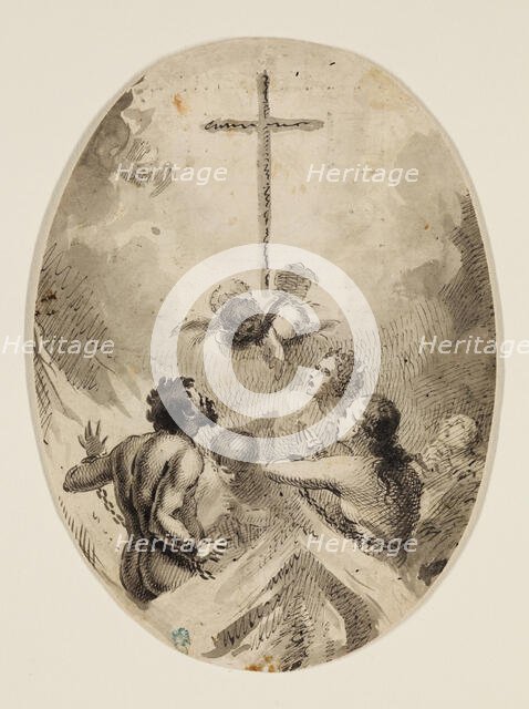 Souls in Purgatory, between late 17th and early 18th century. Creator: Alonso Cano.