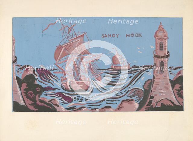 Bandbox, c. 1938. Creator: Mina Lowry.