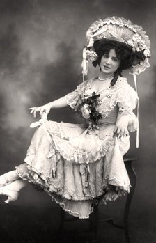 Fanny Dango (1878-1972), singer and dancer, early 20th century.Artist: Foulsham and Banfield