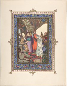 Illustration for the Fairy tale Snegurochka, c. 1925. Artist: Zvorykin, Boris Vasilievich (1872-after 1935)