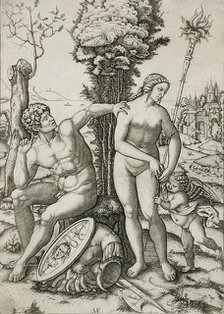 Mars, Venus and Cupid, 1508. Creator: Marcantonio Raimondi.