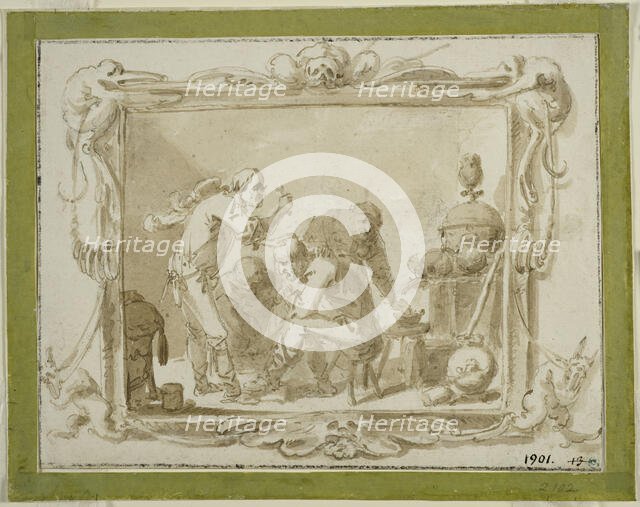 Visit to the Village Dentist. Creators: Andries Dirksz Both, Pieter Jansz. Quast.