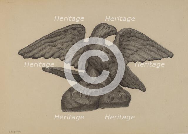 Wall Anchor, c. 1941. Creator: Milton Grubstein.