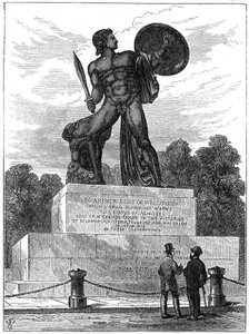 The statue of Achilles, London, 1891. Artist: Unknown