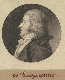 Charles de Lagarenne, 1800. Creator: Charles Balthazar Julien Févret de Saint-Mémin.