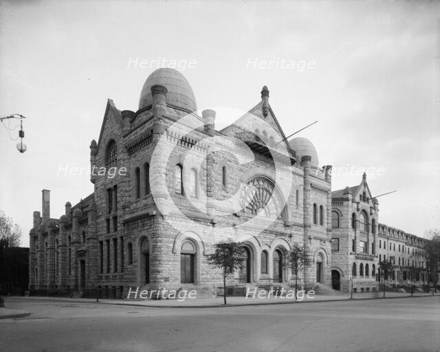 The Grace Baptist Temple, Philadelphia, Pa., between 1900 and 1910. Creator: Unknown.