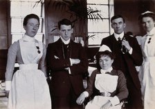 Charing Cross Hospital: staff portrait, 1904. Creator: Unknown.
