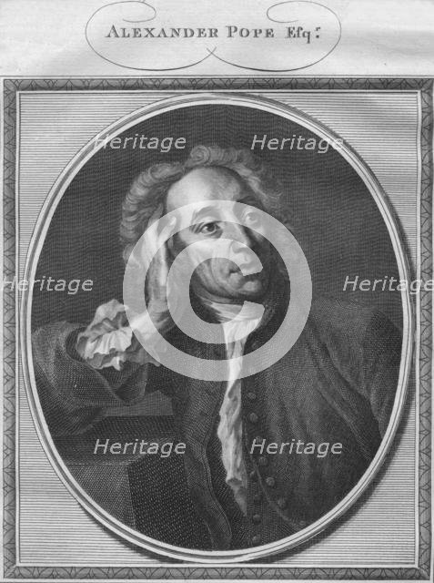 'Alexander Pope Esq.', 1785. Creator: Unknown.