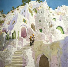 Visiones de Gran Canaria , 1928-1934. Creator: Néstor, (Néstor Martín-Fernández de la Torre) (1887-1938).