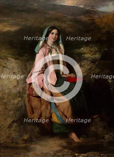 Highland Mary, 1857. Creator: Thomas Faed.