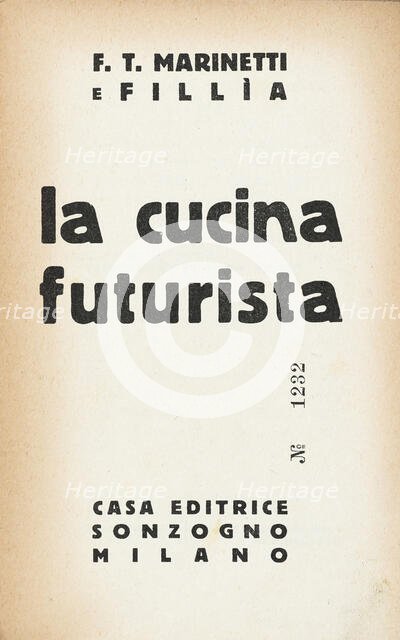 La cucina futurista, c.1932. Creator: Fillia, (Luigi Colombo) (1904-1936).