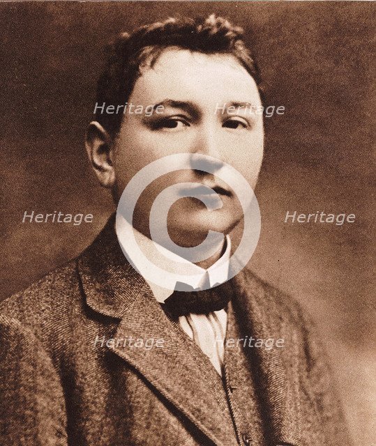 The writer Jaroslav Hašek (1883-1923), 1900s-1910s.