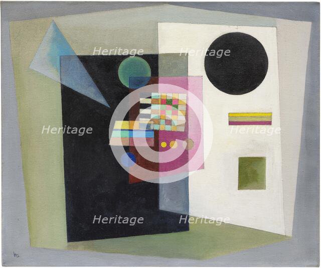 Behauptend (Claiming), 1926. Creator: Kandinsky, Wassily Vasilyevich (1866-1944).