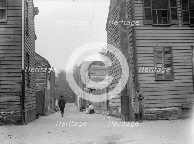 Alley Clearance. Slum Views, 1914. Creator: Harris & Ewing.