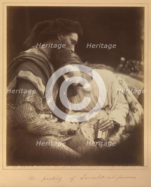 Alfred Tennyson's Idylls of the King, and other Poems, 1874. Creator: Julia Margaret Cameron.