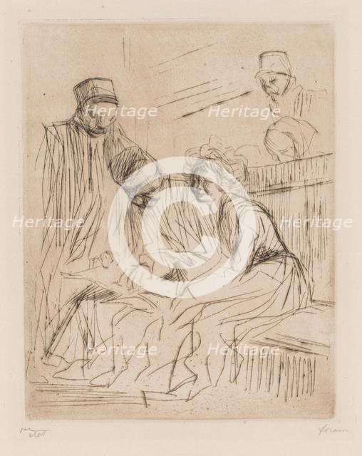 Reading of the Barrister's Brief. Creator: Jean Louis Forain (French, 1852-1931).