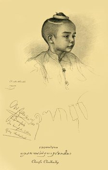 'Chowfa Chudhadhy', 1898.  Creator: Christian Wilhelm Allers.