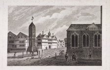 Bishopsgate, London, 1814. Artist: Anon