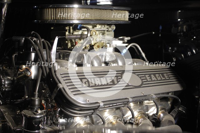 Ford Coupe Custom 1934. Artist: Simon Clay.