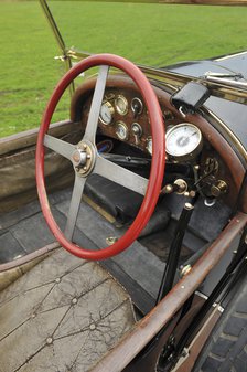 Bugatti T18 Black Bess 1913. Artist: Simon Clay.