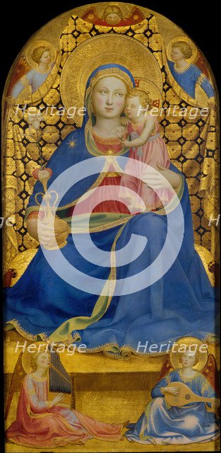 The Virgin of Humility. Artist: Angelico, Fra Giovanni, da Fiesole (ca. 1400-1455)