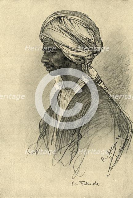 Fellah, Egypt, 1898.  Creator: Christian Wilhelm Allers.