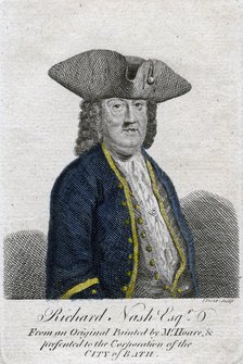 Richard ('Beau') Nash, British dandy, 18th century.Artist: John June