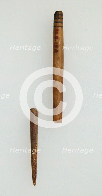 Ointment Stick Fragment, Coptic, 4th century. Creator: Unknown.