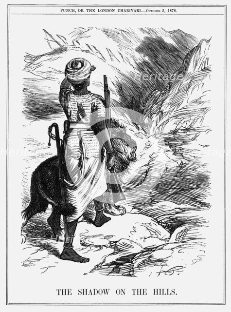 'The Shadow on the Hills', 1878. Artist: Joseph Swain