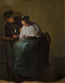 Man Offering Money to a Young Woman. Creator: Judith Leyster.