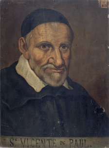 Saint Vincent de Paul (1581-1660), c. 1660. Creator: Anonymous.