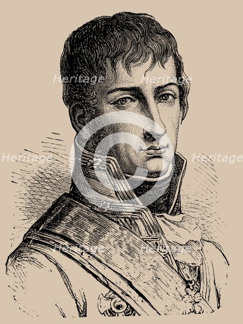 Archduke Charles of Austria (1771-1847), Duke of Teschen, 1889.