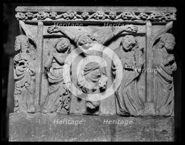 Church Of The Holy Rood, Shilton, West Oxfordshire, Oxfordshire, England, 1940-1949. Creator: Ethel Booty.