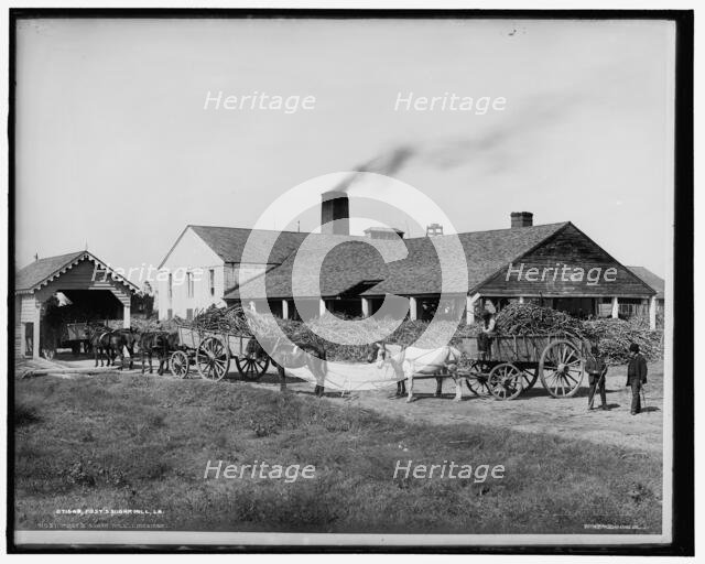 Post's sugar mill, La., c.between 1900 and 1905. Creator: Unknown.