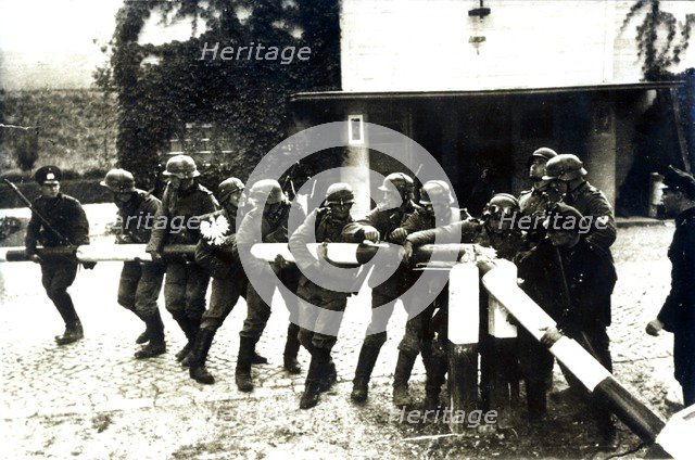 The invasion of Poland, September 1939. Artist: Unknown