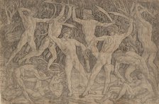 Battle of the Naked Men, ca. 1470-90., ca. 1470-90. Creator: Antonio del Pollaiuolo.