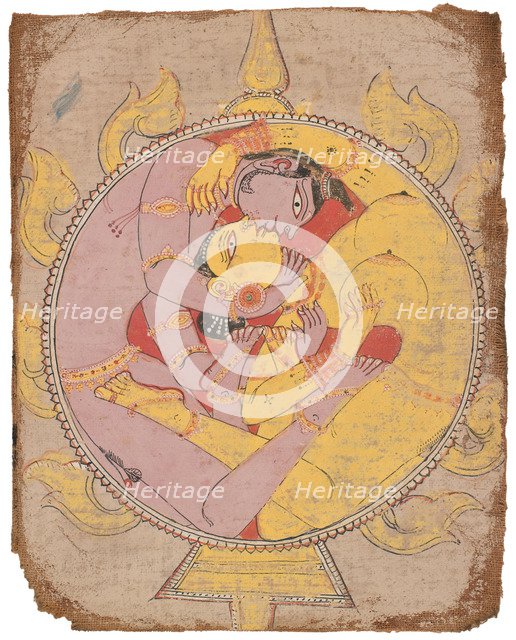 Lovers in Dalliance, 18th century. Artist: Anonymous  