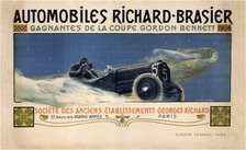 Automobiles Richard-Brasies, 1904. Artist: Bellery-Desfontaines, Henri Jules Ferdinand (1867-1909)