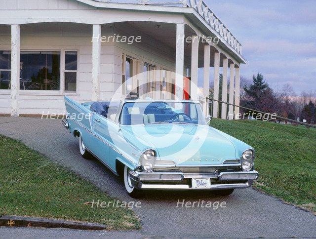 1957 Lincoln Premier Convertible. Artist: Unknown.
