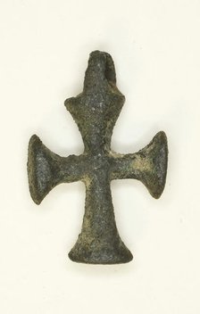 Amulet of a Cross, Byzantine Period (4th-6th century). Creator: Unknown.