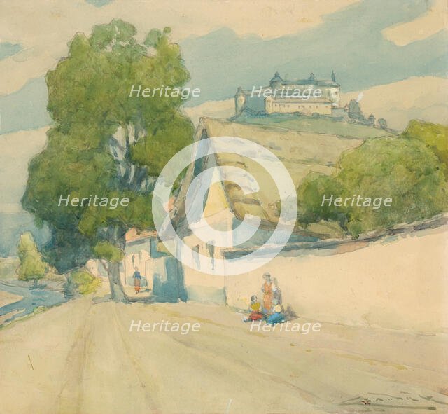 Krásnohorské Podhradie, 1925-1930. Creator: Ludovit Cordak.