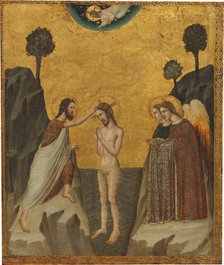 The Baptism of Christ, c. 1335. Creator: Giovanni Baronzio.