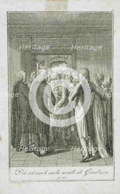 Illustration to Becker's Pocketbook für 1799. Creator: Daniel Nikolaus Chodowiecki.