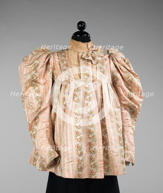 Dressing jacket, American, ca. 1895. Creator: Unknown.