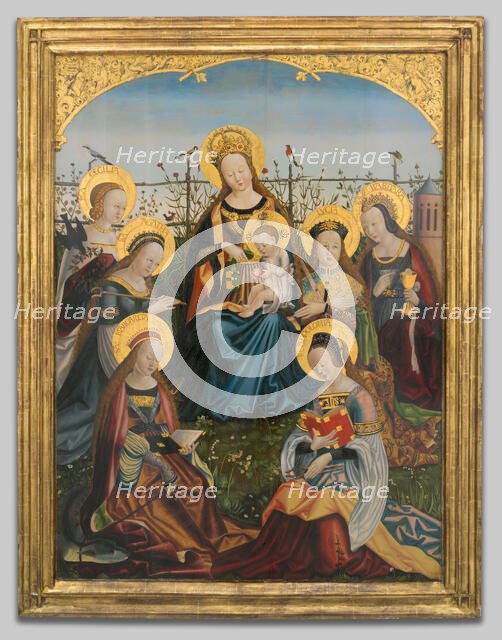 Triptych of the Virgin and Child with Saints, 1505/15. Creator: Unknown.