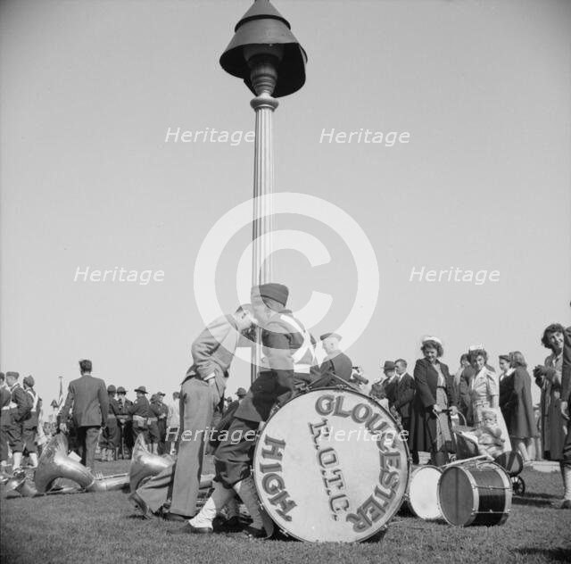 Memorial Day, Gloucester, Massachusetts, 1943., 1943. Creator: Gordon Parks.