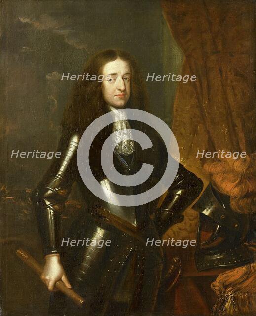 Portrait of Willem III (1650-1702), Prince of Orange and since 1689, King of England, 1670-1684. Creator: Gaspar Netscher.