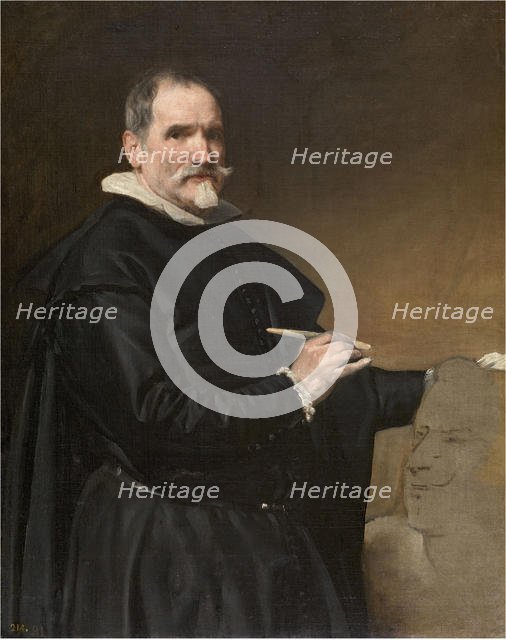 Portrait of Juan Martínez Montañés (1568-1649), 1635-1636. Creator: Velàzquez, Diego (1599-1660).