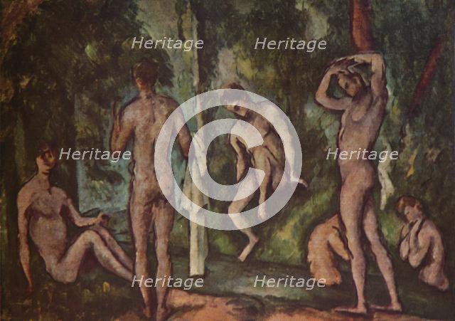 'The Bathers', 1894, (1937). Creator: Paul Cezanne.